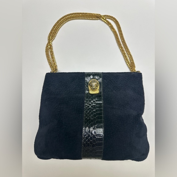 Ruth Saltz Handbags - Ruth Saltz Vintage Cougar Handbag - Navy